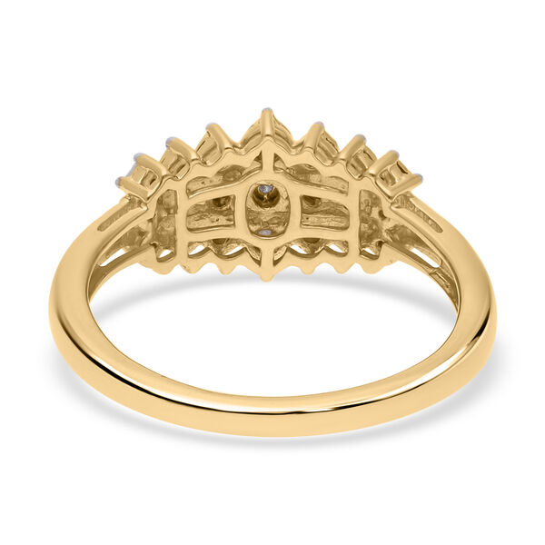 Wei&szlig;er Diamant-Ring - 0,10 ct. image number 5