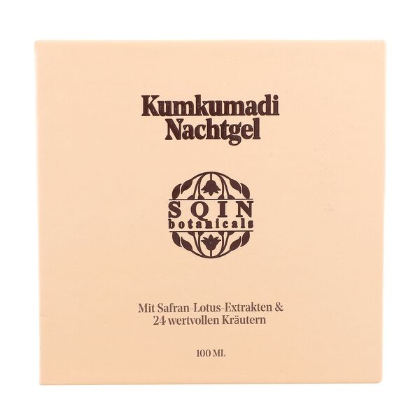 4er-Set SQIN Botanicals Kumkumadi Kollektion: K&ouml;rper&ouml;l (100ml), Gesichts&ouml;l (50ml), Cold Cream (100ml), und Nachtgel (100ml) image number 15