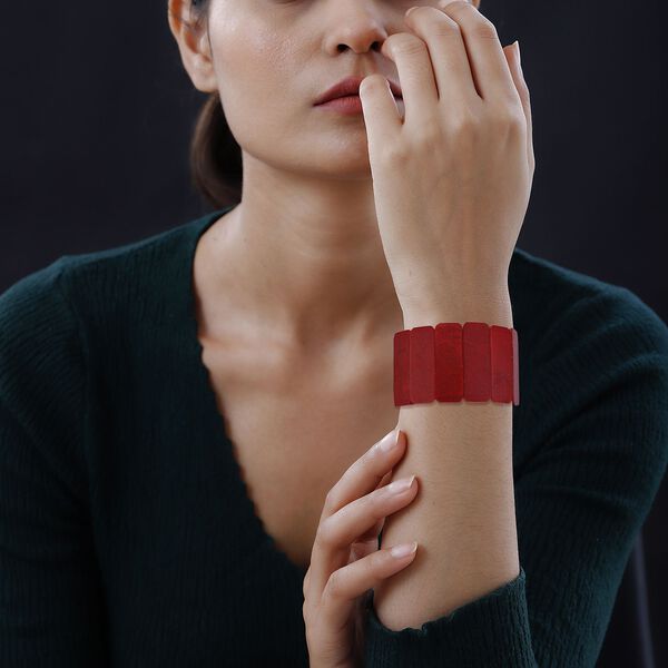 Royal Bali - Koralle flexibles Armband, 18 cm image number 2