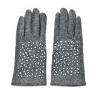2er Set - Handschuhe und Mütze aus 70% Kaschmir, grau image number 3