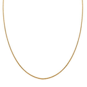 Italienische venezianische Box-Kette 45 cm