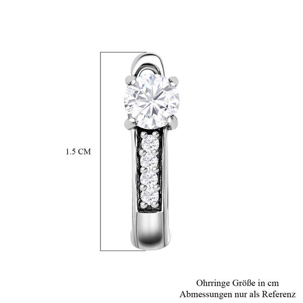 Moissanit Ohrringe - 0,54 ct. image number 4