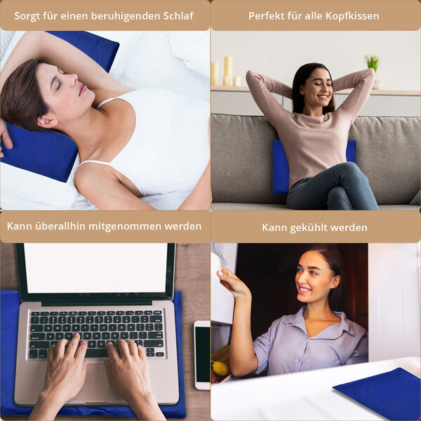 Chillmax Pillow: Kühlende Gel-Einlage für alle Kopfkissen image number 3