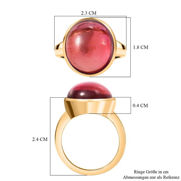 Labor Padparadscha-Saphir Ring - 16,57 ct. image number 5