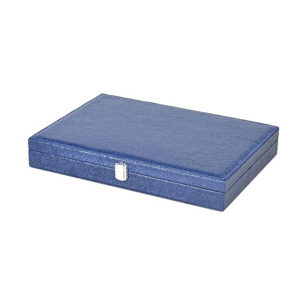 XL Premium Schmuckbox, 40x28x6 cm, blau image number 8