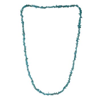 Betroka Blauer Apatit Kette 70 cm ca. 160.00 ct