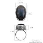 Royal Bali Kollektion - Labradorit-Ring, 925 Silber  ca. 34,40 ct image number 5