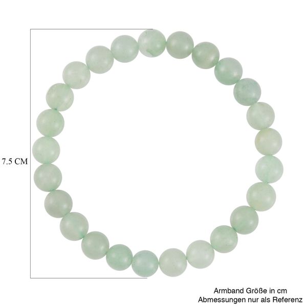 5er Set - Rhodonit, Gr&uuml;ner Aventurin Armb&auml;nder ca. 478.35 ct image number 7