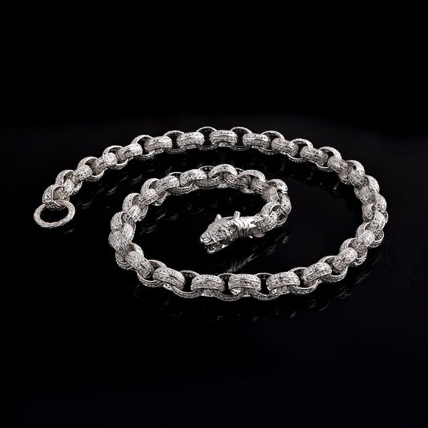 D'Joy Royal Bali Kollektion - 925 Silber Halskette ca. 50 cm ca. 77,05g image number 1