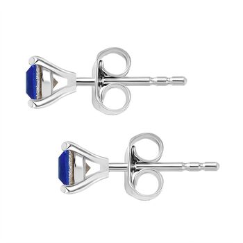 J Francis gefertigt mit SWAROVSKI Saphir Swarovski Kristall Ohrringe 925 Silber