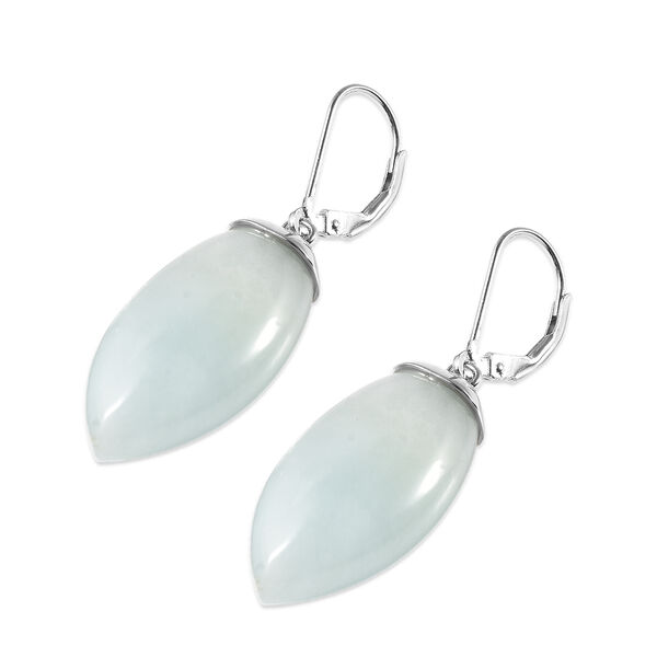 Aquamarin Ohrringe 925 Silber rhodiniert ca. 51,00 ct image number 4