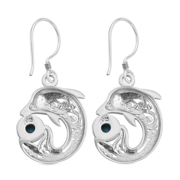 Royal Bali - Sleeping Beauty T&uuml;rkis Ohrringe, 925 Silber ca. 0,92 ct image number 3