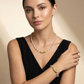 Opalite Pixiu Halskette und Armband