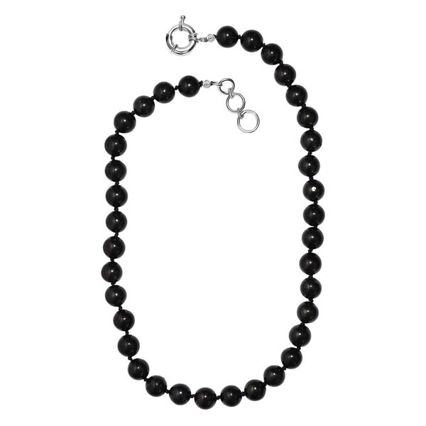 Shungit Halskette, 50cm - 400 ct. image number 4