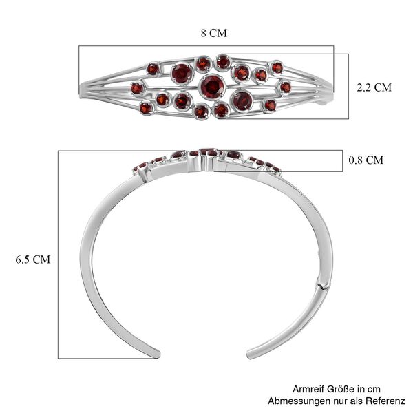Roter Granat-Armreif - 5,16 ct. image number 6