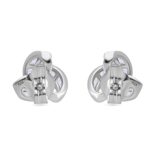 LUXURIANT DIAMOND - Lab Grown Diamant SI-GH SGL zertifiziert Ohrringe 925 Silber rhodiniert ca. 0,25 ct. image number 4