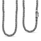 Royal Bali Kollektion - Borobudur Halskette, ca. 75 cm, 925 Silber ca. 57,67g