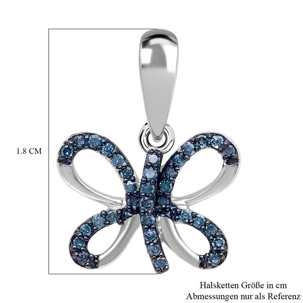 Blauer Diamant-Anh&auml;nger - 0,15 ct. image number 6