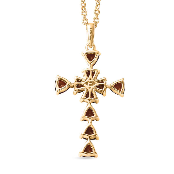 EVER TRUE Mosambik Granat Schmuckset ca. 50 cm ca. 2.96 ct image number 4