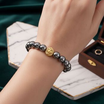 Terahertz L&ouml;we Armband ca. Flexibles cm Nickelfreies Messing ca. 135.00 ct