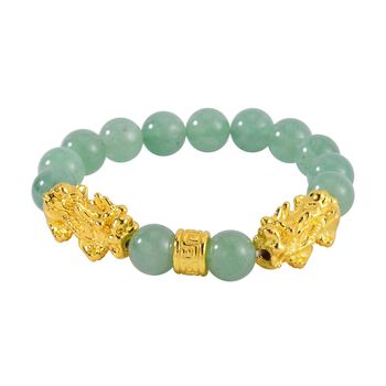 Gr&uuml;nes Aventurin-Schmuckset - 110 ct.