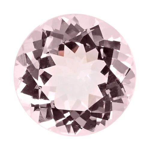 Pink Morganite Round 8 Faceted Cut 4A 1.70 Ct image number 0