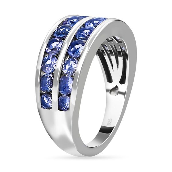 AA Tansanit Ring, 925 Silber rhodiniert (Gr&ouml;&szlig;e 18.00) ca. 1.84 ct image number 5