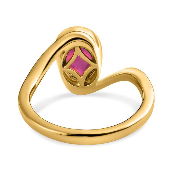 AA afrikanischer Rubin-Solitär-Ring - 2,08 ct. image number 6