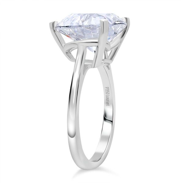 LUXURIANT DIAMOND - Lab Grown Diamant (12.5 mm) VS-EF IGI zertifiziert Ring 950 Platin (Gr&ouml;&szlig;e 18.00) (10-15 Werktage Lieferzeit) ca. 7.50 ct image number 4