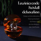 Dekoratives Glanzlicht mit Kristallkugel in Orange image number 3