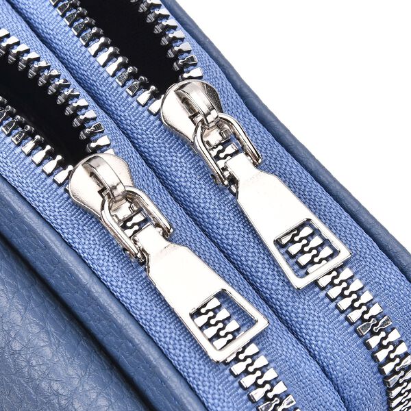 Crossbody Tasche mit RFID-Schutz, 11x6x17,5cm, Blau image number 6