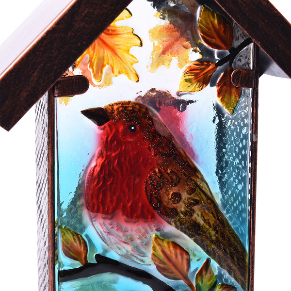 Futterh&auml;uschen - Rotkehlchen, Mehrfarbig image number 5