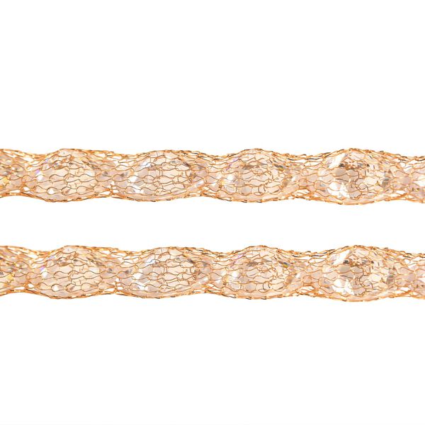 Maestro-Kollektion - Zirkonia-Halskette, 585 Gold, 24,10 ct. image number 0