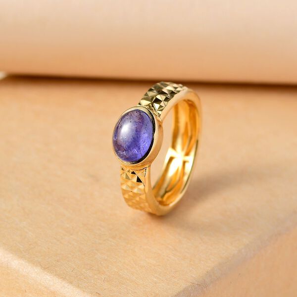 AA Tansanit Ring - 1,75 ct. image number 2
