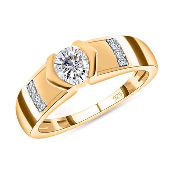 Moissanit Ring- 0,50 ct.