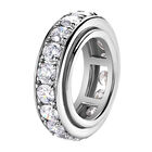 Weißer Zirkonia Spinning-Ring - 8,10 ct. image number 4