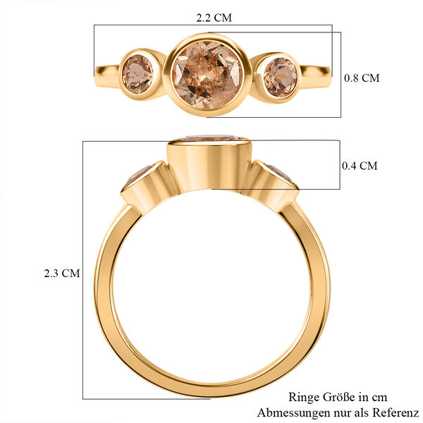 AA Ceylon kaiserlicher Granat-Ring - 1,46 ct. image number 7