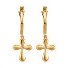 Weiße Diamant-Ohrringe, 925 Silber vergoldet