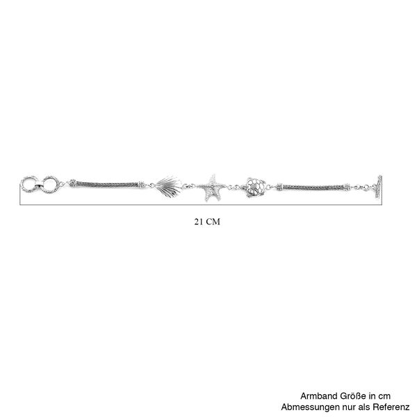 Royal Bali Kollektion - Armband, ca. 19 cm, 925 Silber ca. 13,02g image number 5