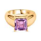 Rose De France Amethyst Ring Messing (Größe 17.00) ca. 2,36 ct