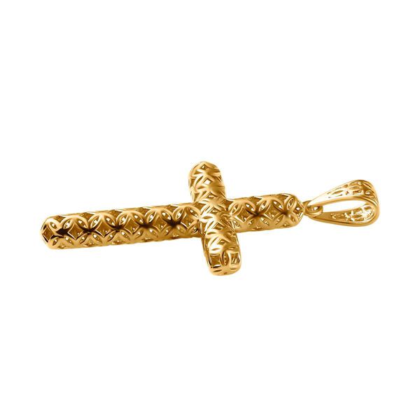 Kreuz-Anhänger in 916 Gold image number 4