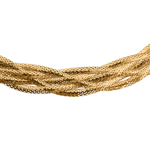 Gedrehte 3,14 Gramm Kette in 585 Gelbgold, 40,5+5cm image number 5