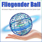 Fliegender Ball mit LEDs und Fernsteuerung, 9x9cm, blau image number 1