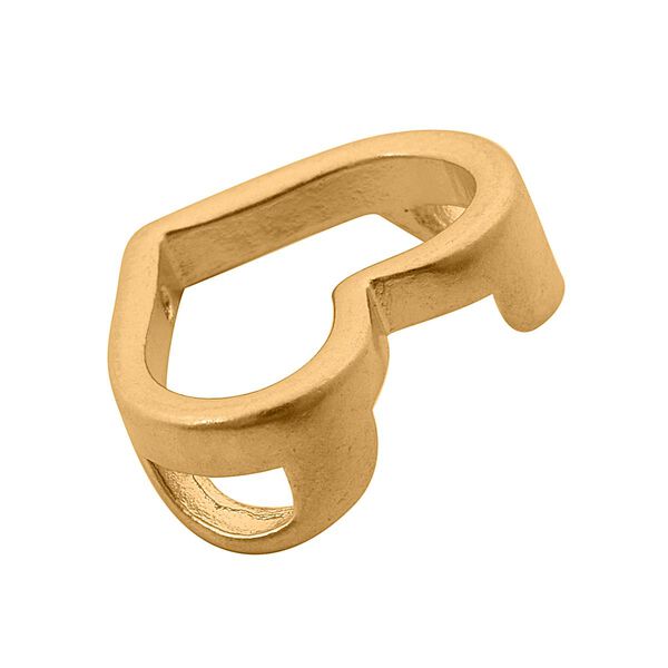 Herz Anhänger in 999 Gelbgold image number 4