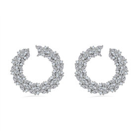 LUSTRO STELLA Zirkonia Ohrringe - 11,22 ct.