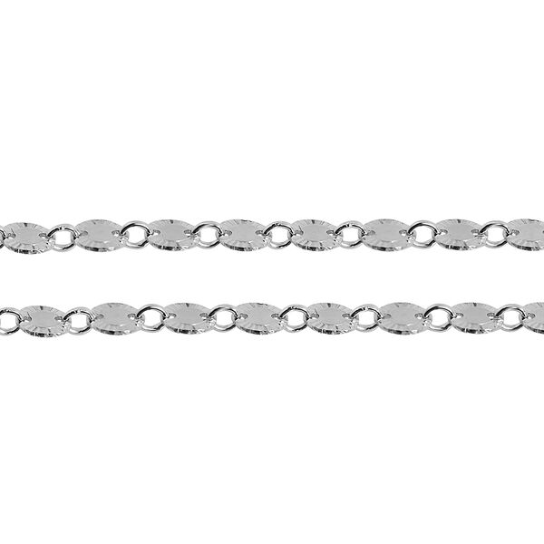 925 Silber rhodiniert Kette ca. 45 cm ca. 5,80g image number 1
