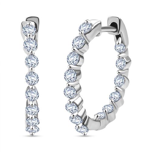 LUXURIANT DIAMOND- SGL zertifizierte SI-GH Labor Diamant-Ohrringe - 1 ct. image number 0