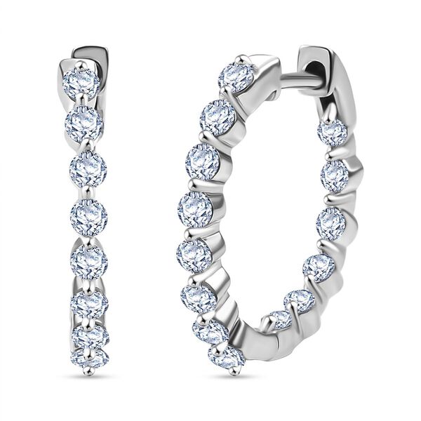 LUXURIANT SGL zertifizierte SI-GH Labor Diamant Ohrringe - 1 ct.