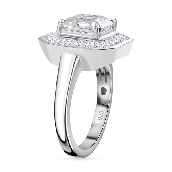 Moissanit Ring, ca. 3,51 ct image number 6