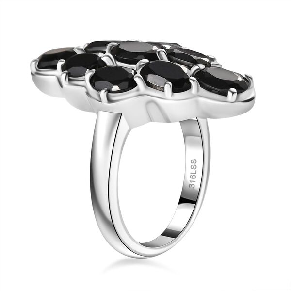 Schwarzer Spinell-Ring - 5,09 ct. image number 5